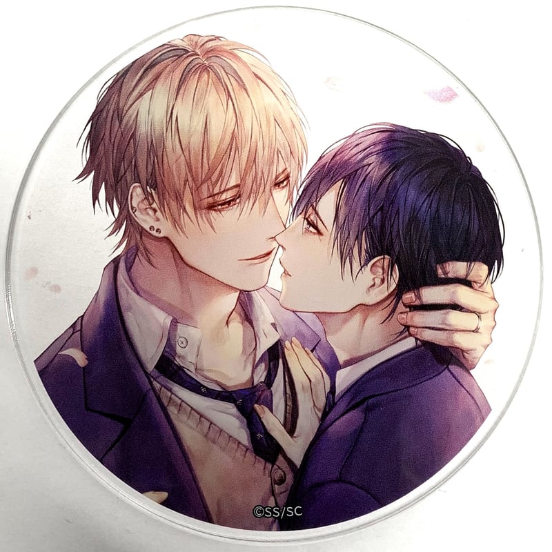 咲本﨑 『この手を離さないで』emo cafe アクリルコースター【BLグッズ