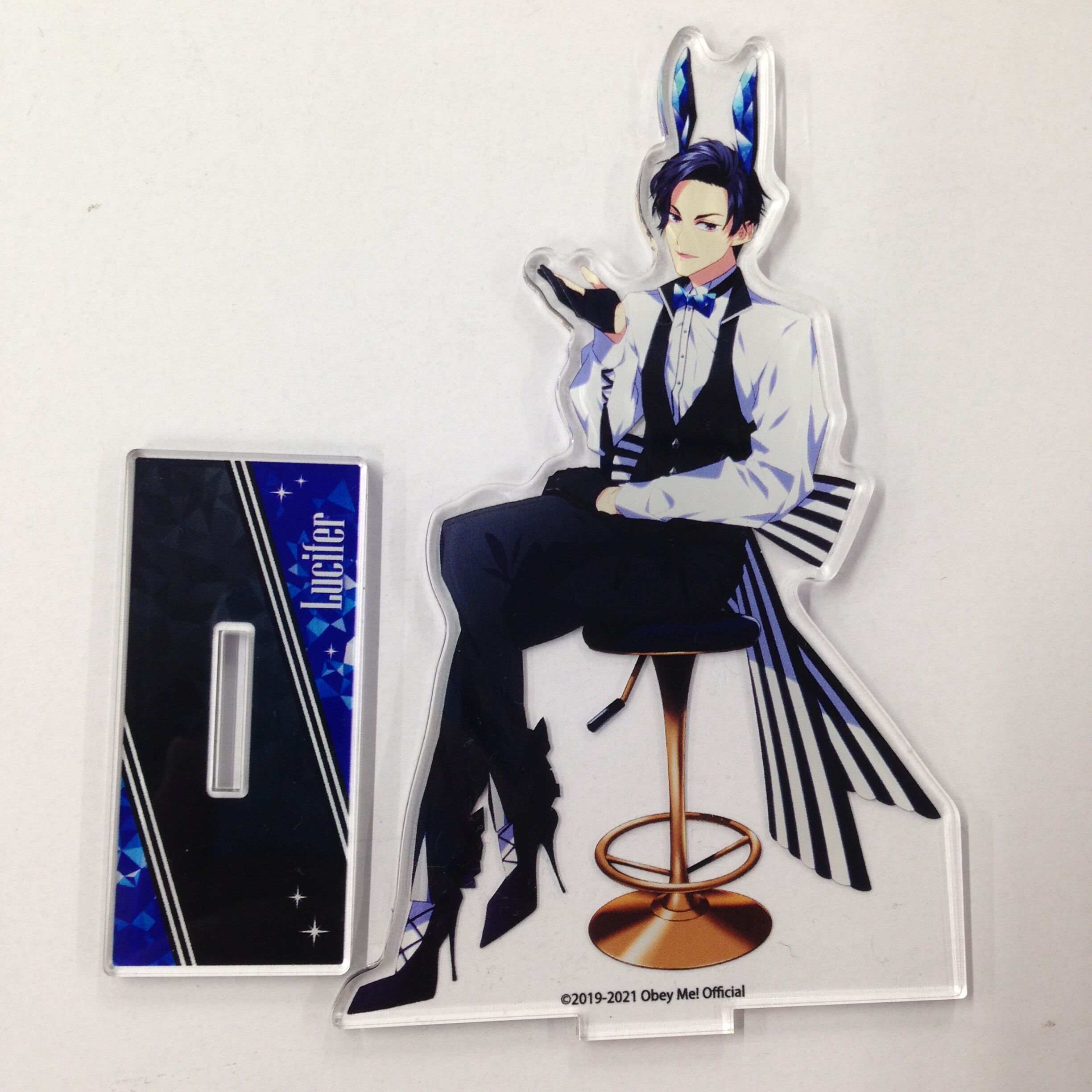 eeoくじ　Obey Me!　おべいみー　Ａ賞　アクリルスタンド　ルシファー original