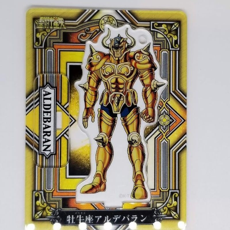 聖闘士星矢 タウラスアルデバラン 聖闘士星矢 アクリルdeカード | K