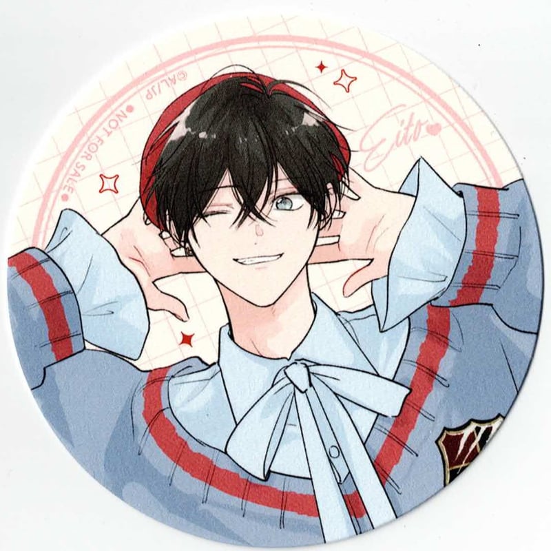 あらた六花先生 番未満の僕らはきっと つが僕カフェ アクリルブロック