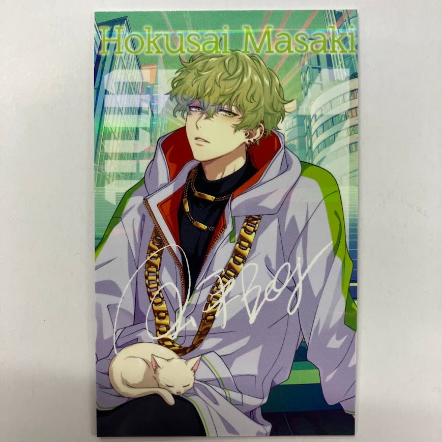 Paradox Live 征木北斎 Battle of Unity トレーディングプロフィール