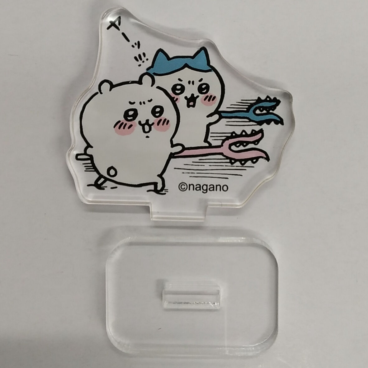 ちいかわ』ちいかわ＆ハチワレ(ヤーッ!!!) アクリルスタンド | K-BOOKS