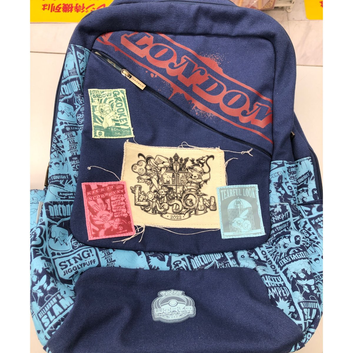 ポケモン wcs2022 ロンドン限定 バックパックリュック新品未使用