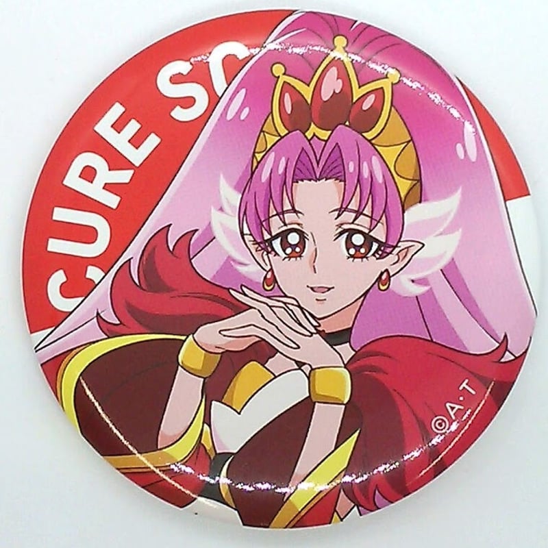 go プリンセス プリキュア キュアスカーレット 紅城 トワ 缶バッジ ...