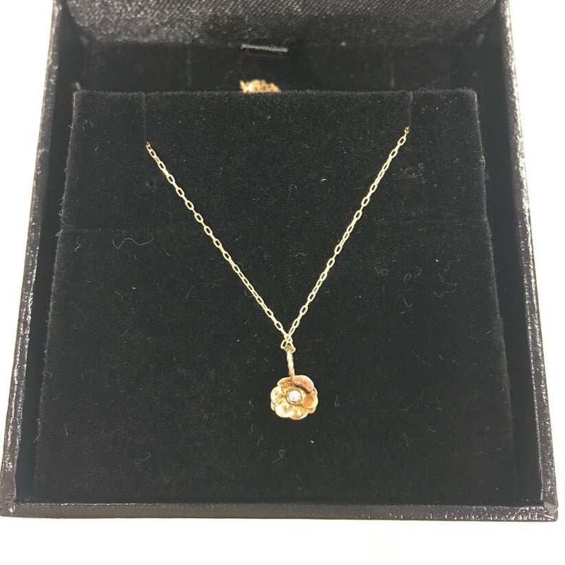 囚われのパルマ ハルト アネモネネックレス k10製