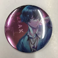 キューピット・パラサイト ピーター ハート缶バッジ 冬の市2023-2024