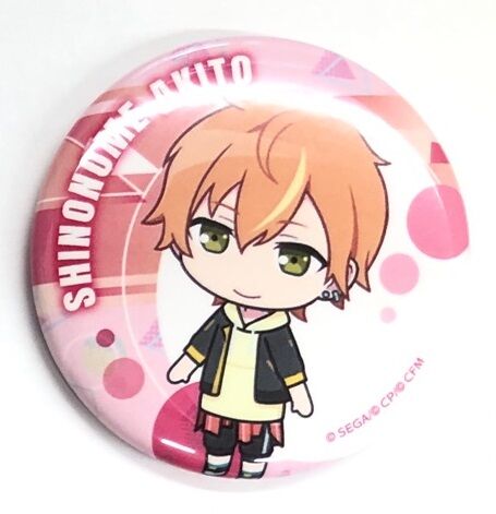 ♡*様 プロセカ 東雲彰人 あんスタ 缶バッジ プロジェクトセカイ ミニキャラ缶バッジコレクション 東雲彰人 | K