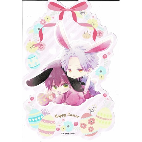 吉尾アキラ ミニ色紙 吉尾アキラ 『赤い糸シリーズ』「吉尾アキラ画業