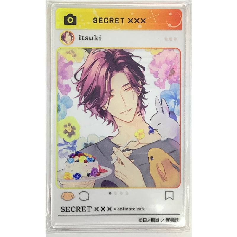 シークレット×××/日ノ原巡 アニメイト特典付き