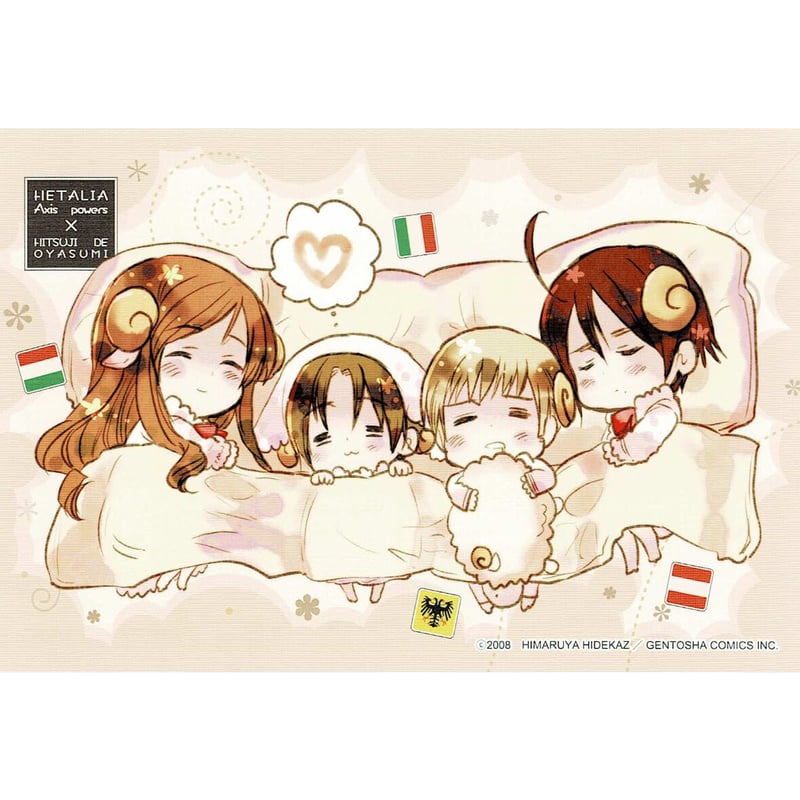 【新品未開封】ヘタリア ポストカード コレクション 全13種 原作絵 日丸屋秀和 日丸屋秀和 公式 on X: 