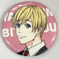 おげれつたなか　『ヤリチン☆ビッチ部』　缶バッジ　明美・クロード・圭一【BLグッズ】