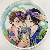 BL コミック グッズ しっけ セックスドロップ アクリルプレート しっけ先生が描く、愛すべきSEXバカたちのえちえち大逆転セフレ