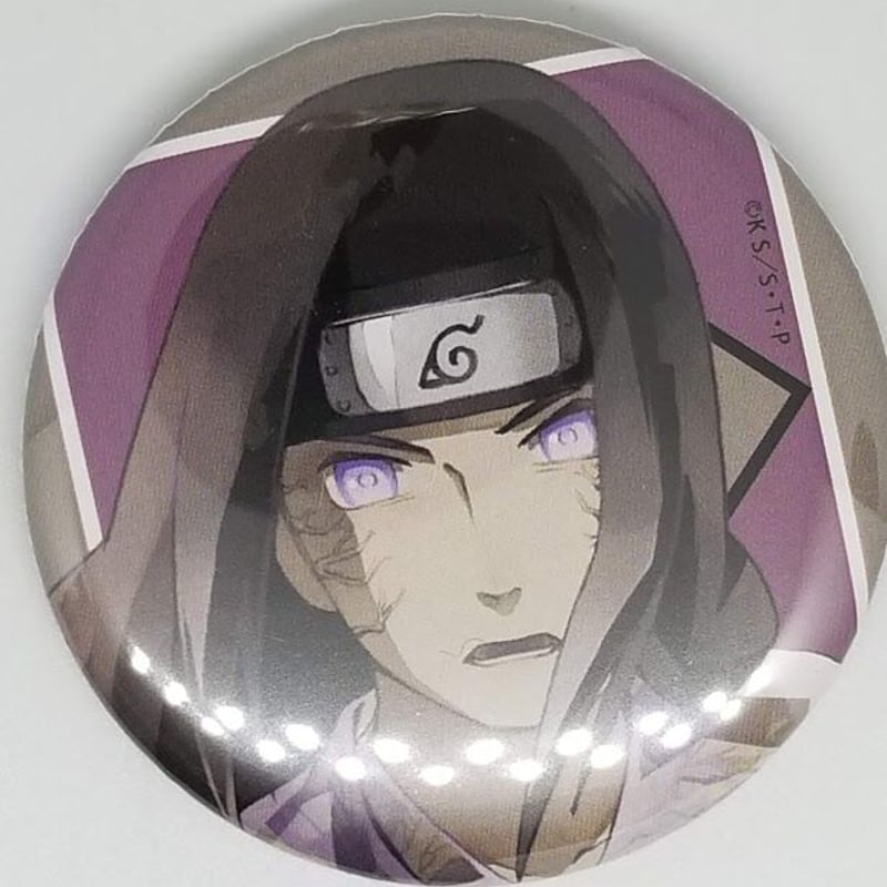 NARUTO 日向ネジ カンバッジ(ブラインド) PALE TONE series 結印 ve