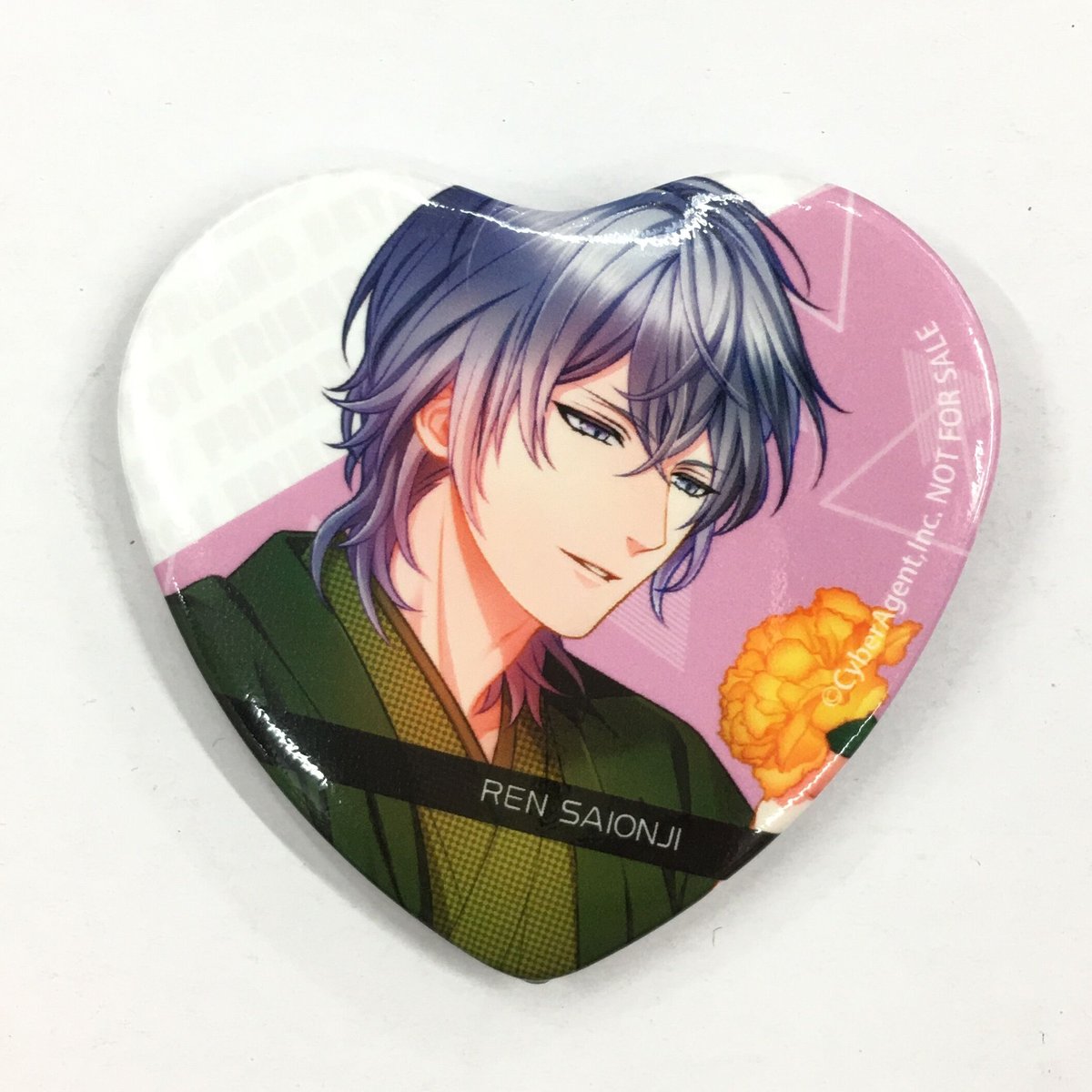 ボーイフレンド(仮) ボイフレ 西園寺蓮 缶バッジ ボーイフレンド(仮) 西園寺蓮 ハート缶バッジ | K-BOOKS 池袋 2