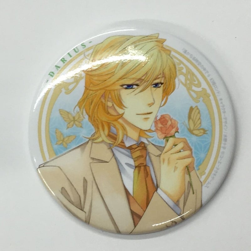 遙かなる時空の中で6 ダリウス 缶バッジ | K-BOOKS 池袋 2次元グッズ通販