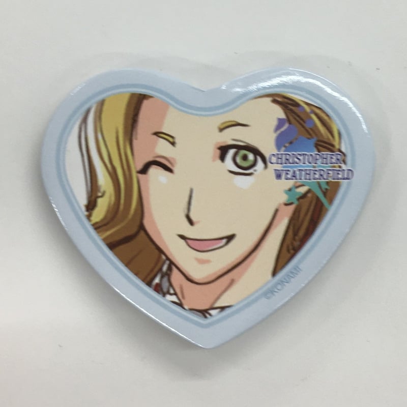 クリストファー・ウェザーフィールド　缶バッジ ときめきメモリアル Girl's Side 2nd Season ビッグ缶バッジ05