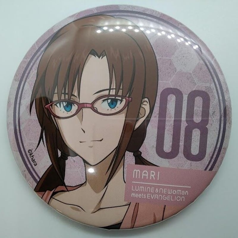 エヴァ　缶バッジ　マリ エヴァンゲリオン サンリオ 真希波マリ 缶バッジ - メルカリ