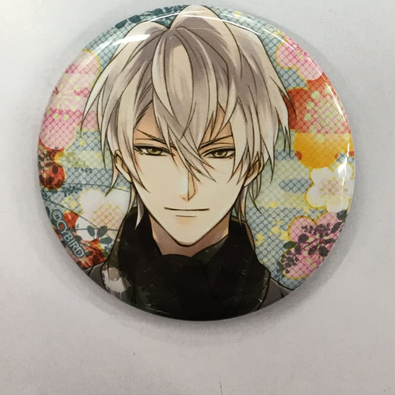 イケメン戦国 缶バッジ イケメン戦国◇時をかける恋』サービス開始四周年記念