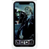 ヨネダコウ 『囀る鳥は羽ばたかない』 コラボカフェ Rain　スマホ風 クリアカード 　矢代【BLグッズ】