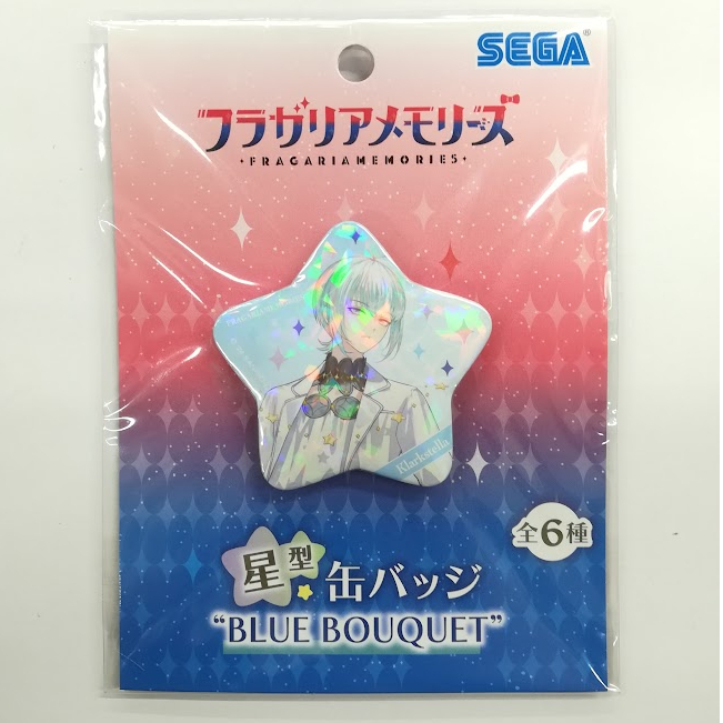 フラガリアメモリーズ クラークステラ プライズ 星型缶バッジ