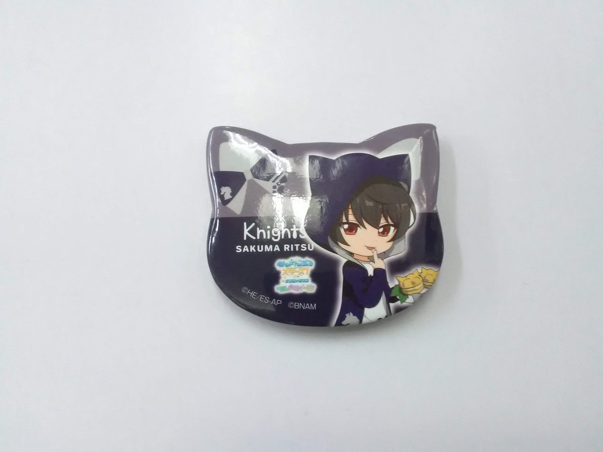 あんさんぶるスターズ 朔間凛月 ねこ型缶バッジコレクション | K-BOOKS 