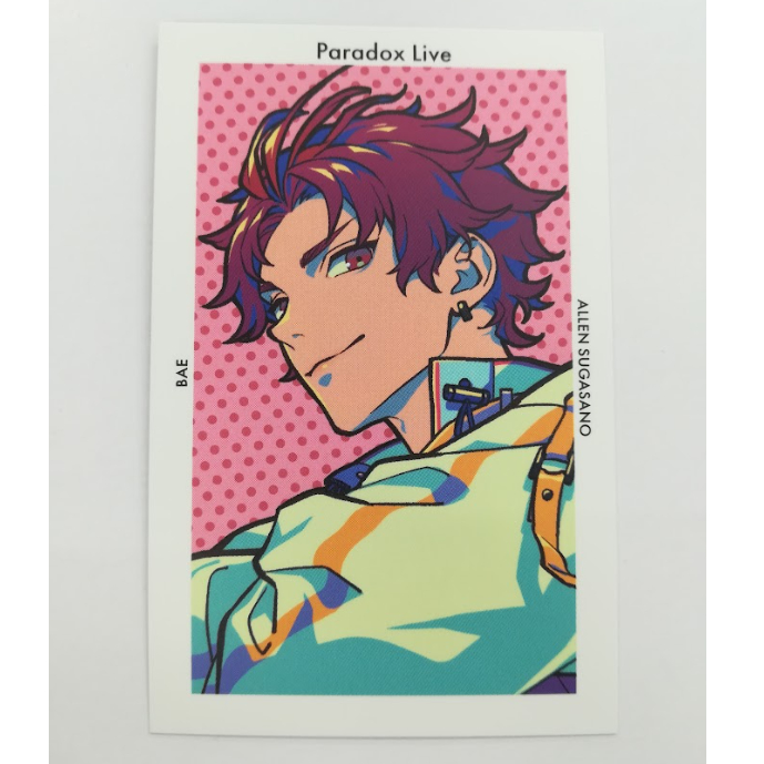 Paradox Live 朱雀野アレン Gプリ Ver.21 | K-BOOKS 池袋 2次元