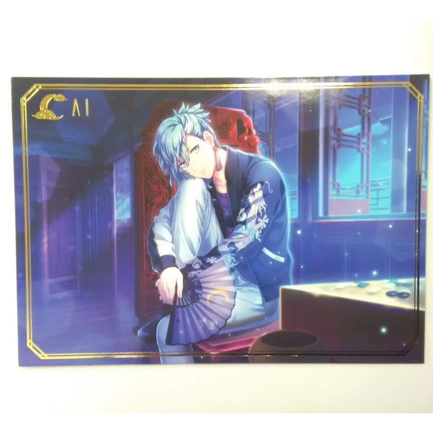 うたプリ　美風藍　フラワー　ポストカード うたプリ 美風藍 フラワー ポストカード お耳ᐡ⸝⸝> ̫ <⸝⸝