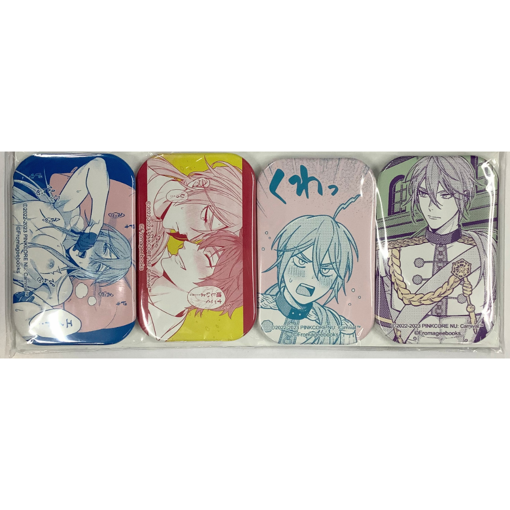 NU:カーニバル』 公式同人アンソロジー発売記念 缶バッジセット 【BL