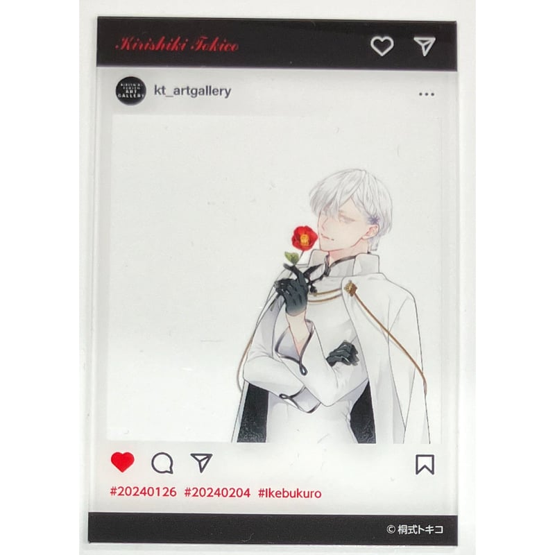 桐式トキコ展 花の芥 アクリルボード 加白累 とらのあな 桐式トキコ展 花の芥 アクリルボード 加白累 とらのあな