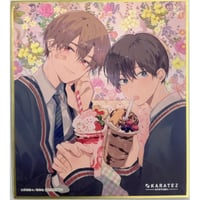 百瀬あん『ナカまであいして』× emo cafe 缶バッジ 楪【BLグッズ】 | K