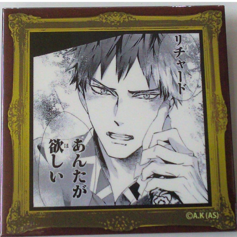 薔薇王の葬列　バッキンガム　原画　缶バッジ 2個セット　レア　デフォルメ 薔薇王の葬列 バッキンガム トレーディングスクエア缶バッジ | K-BOOKS