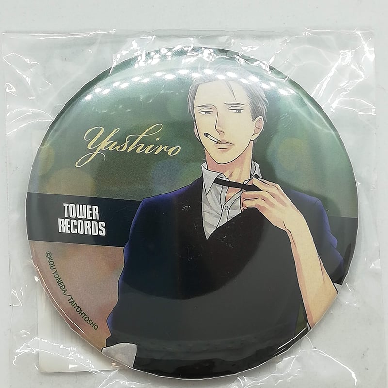 囀る鳥は羽ばたかない タワレコ 缶バッジ 矢代 ヨネダコウ 囀る鳥は羽ばたかない × TOWER RECORDS 缶バッジ｜ビーズ