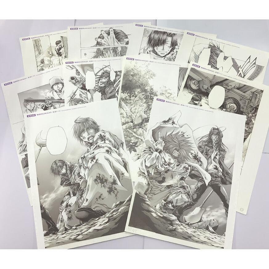 峰倉かずや 『最遊記』 最遊記FESTA 2022 複製漫画原稿セット B