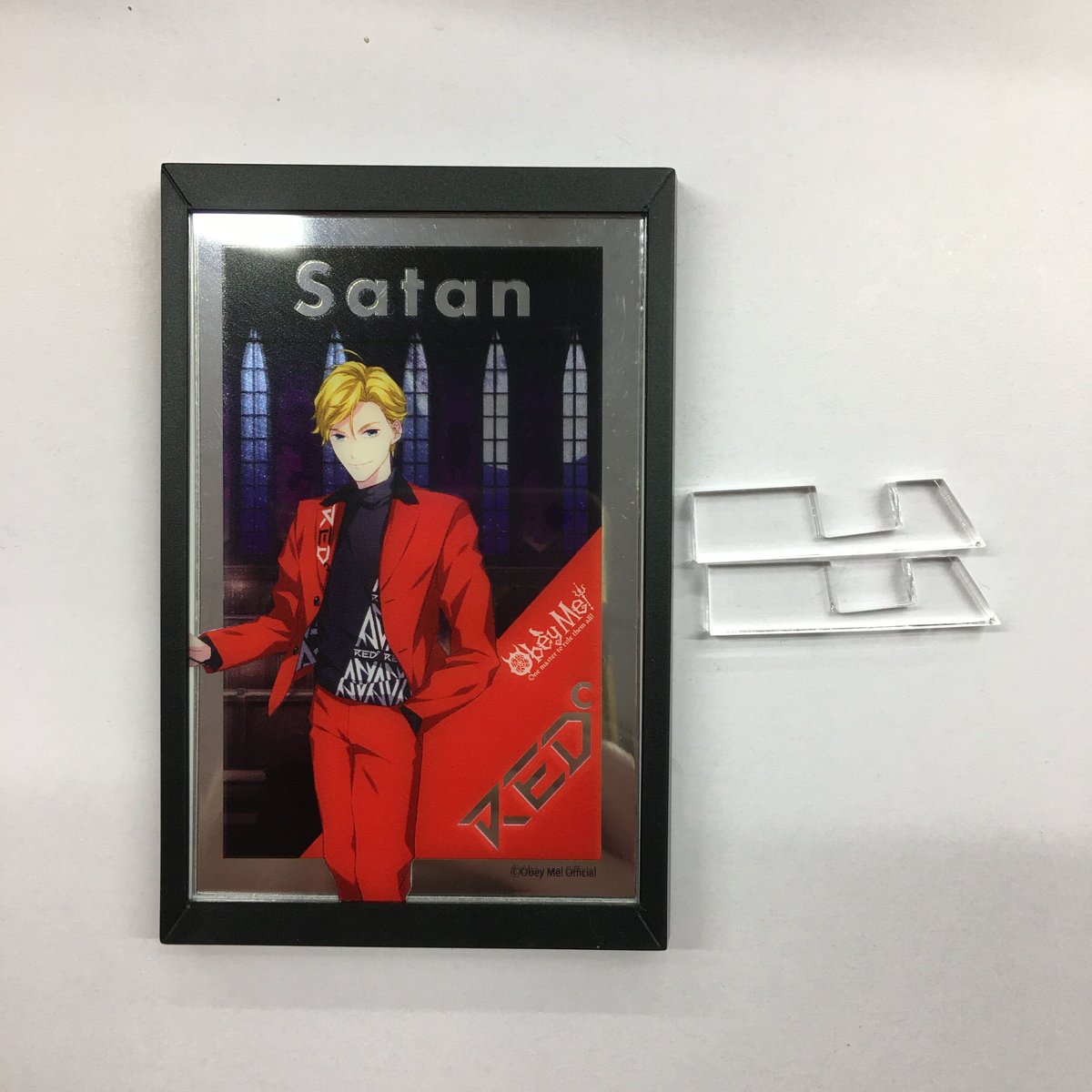 Obey Me！ サタン 額縁BIGマグネット | K-BOOKS 池袋 2次元グッズ通販