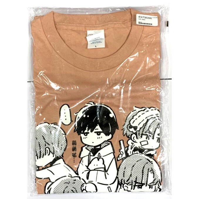 仔縞楽々 『ハレルヤベイビー』 冬夏くん 護衛Tシャツ 【BLグッズ】 仔縞楽々 『ハレルヤベイビー』 冬夏くん 護衛Tシャツ 【BLグッズ】