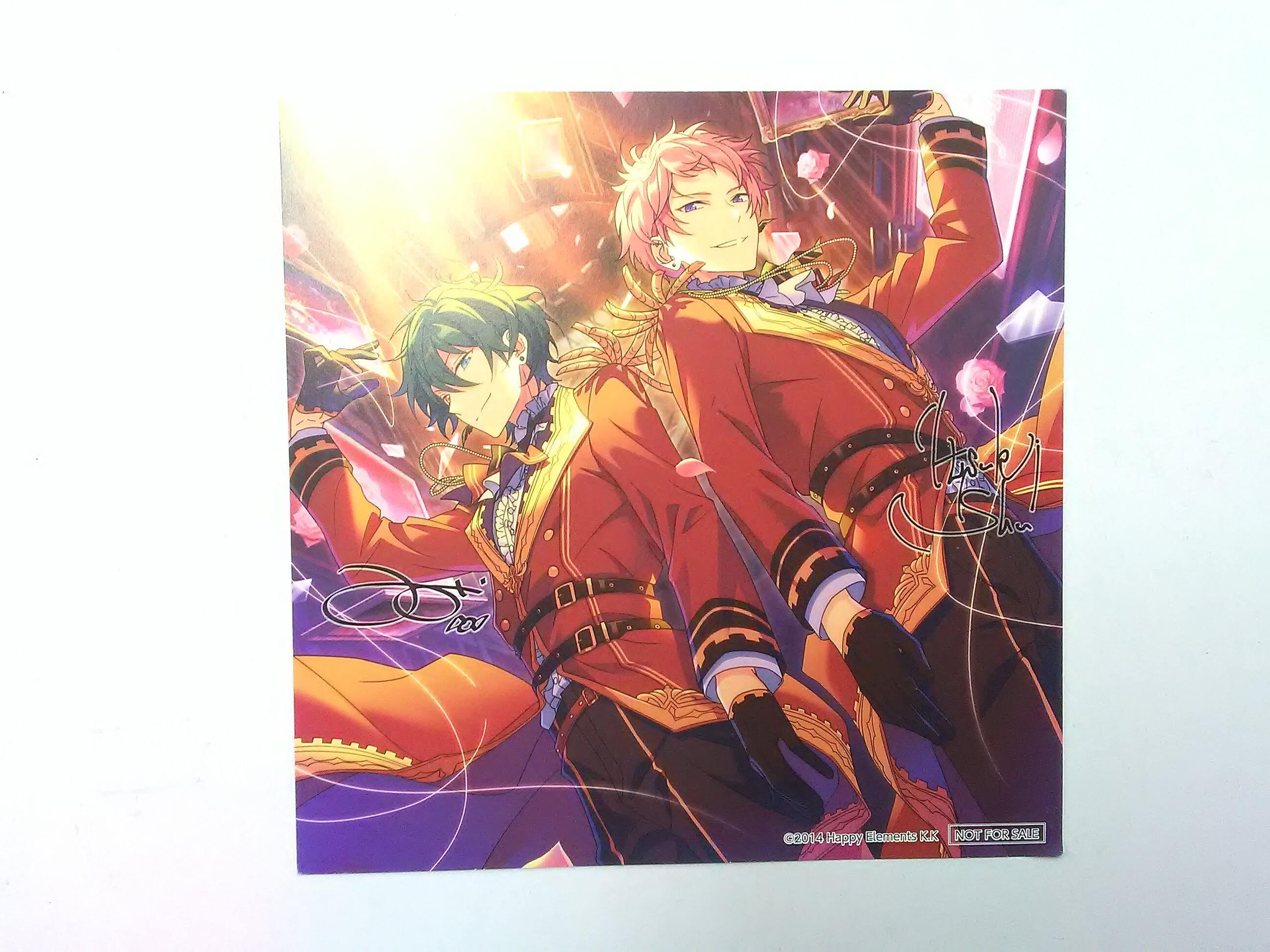 新品★あんスタ★Valkyrie【斎宮宗】サイン入りコースター original