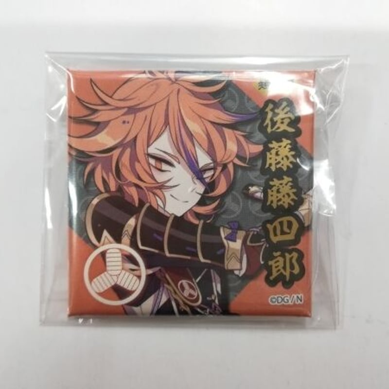 刀剣乱舞 後藤藤四郎 スクエア缶バッジ 刀剣乱舞 後藤藤四郎 スクエア缶バッジ | K-BOOKS 池袋 2次元グッズ通販