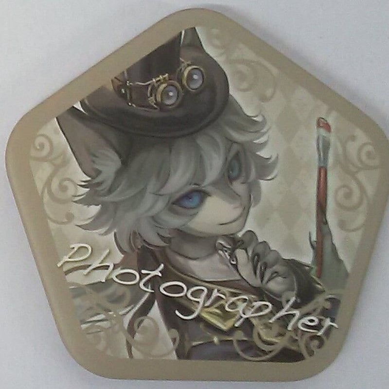 第五人格 ラメキラカンバッジ 缶バッジ BLACK＆WHITE 写真家 10枚 Identity V 第五人格 ラメキラハートカンバッジコレクション