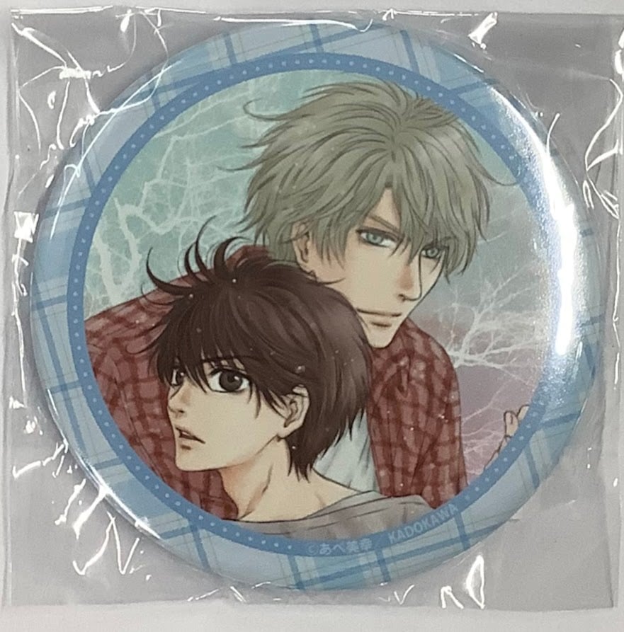 あべ美幸　SUPER LOVERS 　 くじ引き堂　缶バッジ 　コンプセット あべ美幸オンラインくじ」がくじ引き堂に登場！「SUPER LOVERS