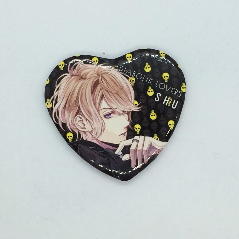 単品】DIABOLIK LOVERS 逆巻シュウ ハート缶バッジ | K-BOOKS 池袋 