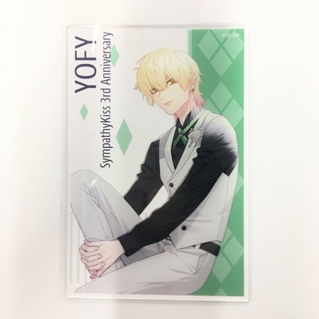 YOFY アクリルパネル　シンキス　SympathyKiss YOFY アクリルパネル シンキス SympathyKiss 缶バッジ