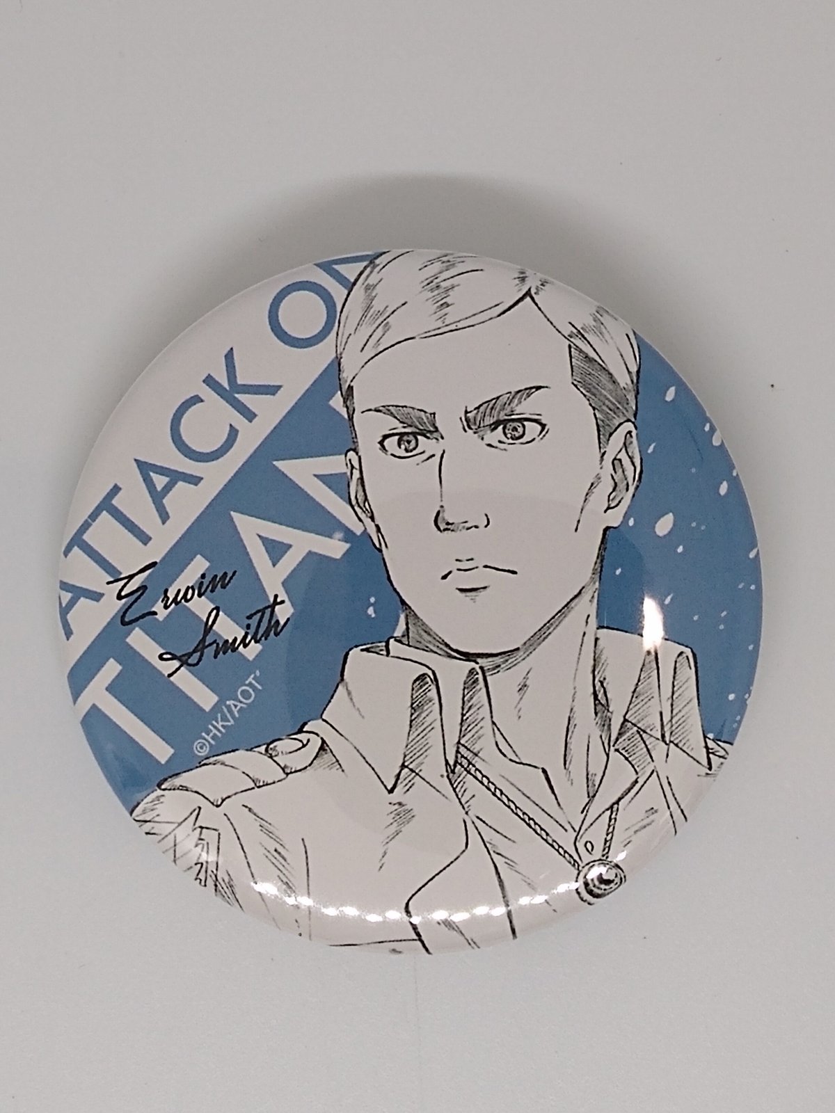 進撃の巨人 エルヴィン・スミス WIT STUDIO 缶バッジ 進撃の巨人 エルヴィン・スミス WIT STUDIO 缶バッジコレクション | K