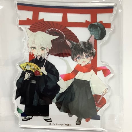 ナツメカズキ「NIGHTS BEFORE NIGHT(雪鷹)」アクリルコースター