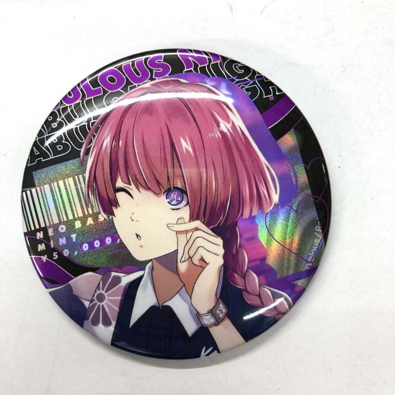 キャラクターグッズ ファビュラスナイト 眠兎 缶バッジ