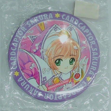 カードキャプターさくら　木之本桜　原作　アニカプ　缶バッジ