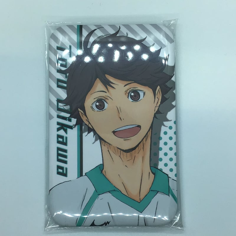 ハイキュー！！ 及川徹 まるかく缶バッジ ビッグサイズ ハイキュー！！ 及川徹 まるかく缶バッジ ビッグサイズ