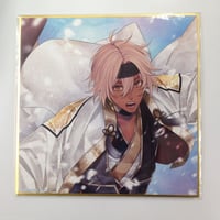 枢やな『黒執事』全プレ ミニ屏風型 描き下ろし複製サイン 色紙 シエル