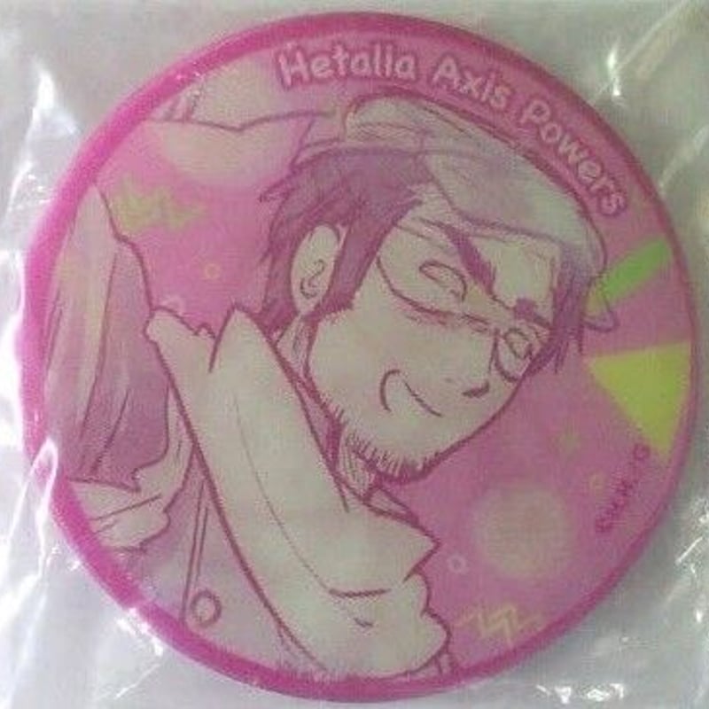 ヘタリアムキムキだらけだよっ！トレーディングチェンジング缶バッジ