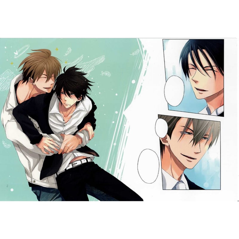 桜日梯子『抱かれたい男1位に脅されています。』原画展 A5 ポスト