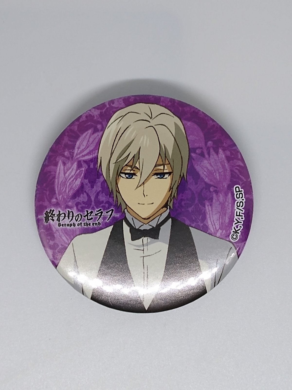 終わりのセラフ J WORLD 缶バッジ 一瀬グレン 終わりのセラフ 柊深夜